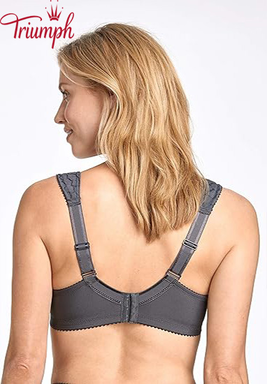 Triumph - (3 db)  Jacquard csipke aládrótozott oldaltámasztó melltartó