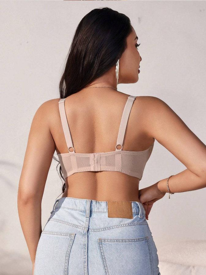 Triumph - (3 db) Molett női egyszínű csipke melltartó