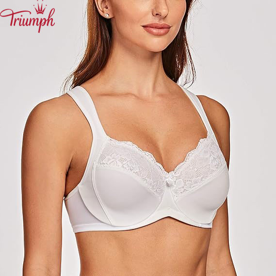 Triumph - 3 db 🔥női csipke molett melltartó