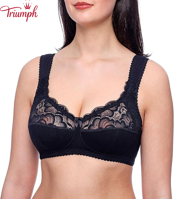 Triumph - 3 darab 🔥Női pamut vezeték nélküli komfort melltartó