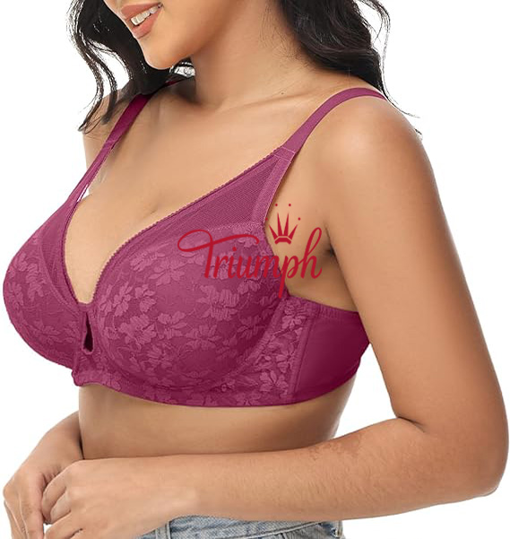 Triumph - (3 db) Női csipkés push-up melltartó