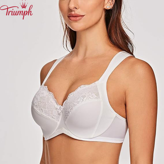 Triumph - 3 db 🔥női csipke molett melltartó