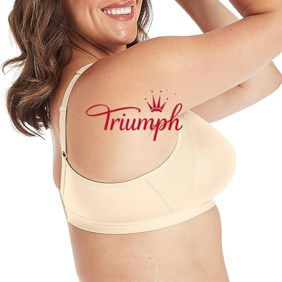 TRIUMPH - 3 DB. 💥Vezeték nélküli teljes lefedettséget támogató melltartó