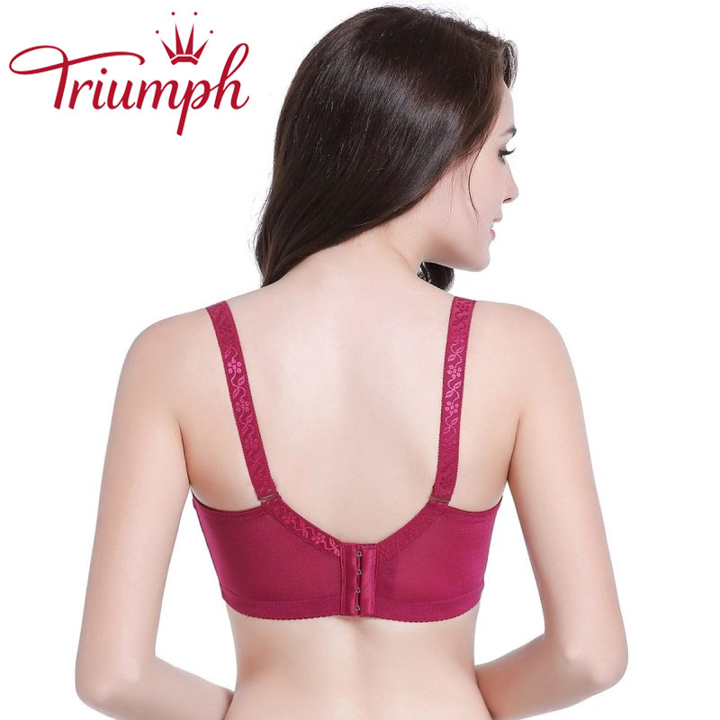Triumph Szexi csipkés női fehérnemű nagy méretben, Push Up, állítható