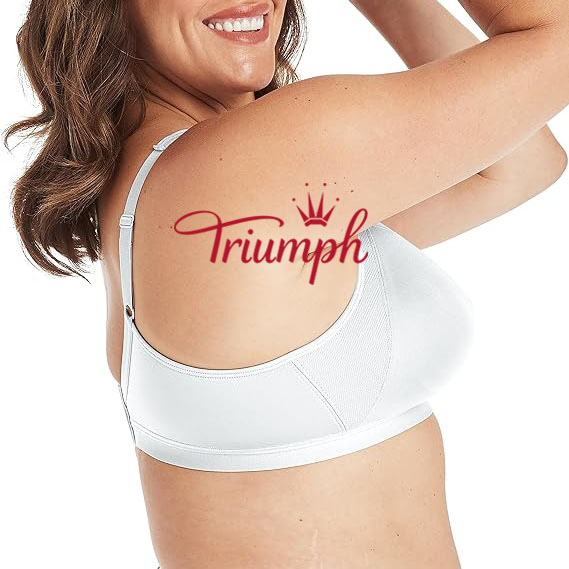 TRIUMPH - 3 DB. 💥Vezeték nélküli teljes lefedettséget támogató melltartó