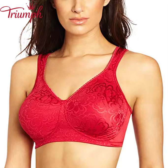 Triumph - 3 darab 🔥Szexi, párnázott push-up melltartó drót nélkül