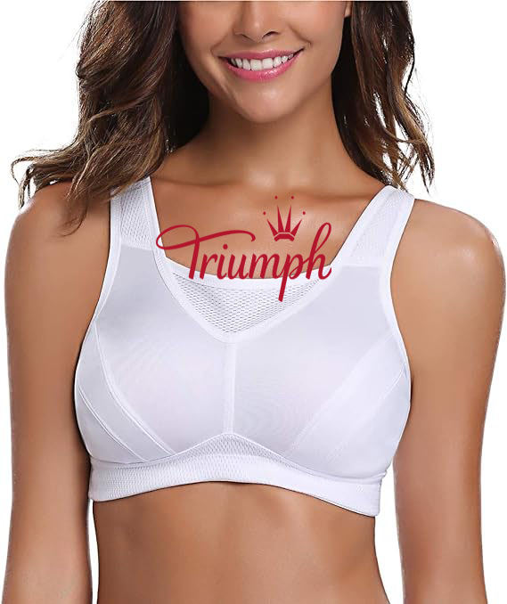 Triumph - 3 darab 🔥Női sportmelltartó teljes fedőképességű vezeték nélküli, párnázat nélküli melltartó