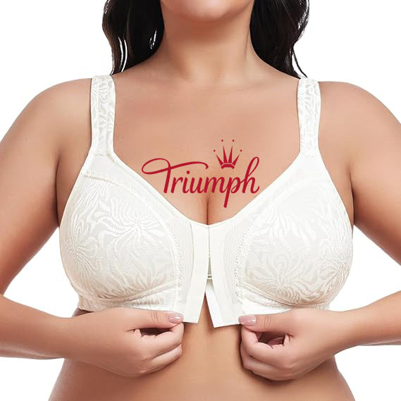 Triumph - 3 darab 🔥Női teljes fedőképességű vezeték nélküli komfort melltartó párnázat nélkül
