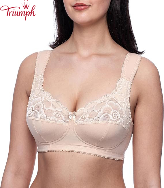 Triumph - 3 darab 🔥Női pamut vezeték nélküli komfort melltartó