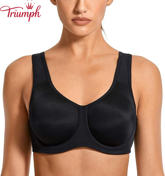 Triumph - 3 darab 🔥Nagy szilárdságú, plusz méretű sportmelltartó állítható pántokkal