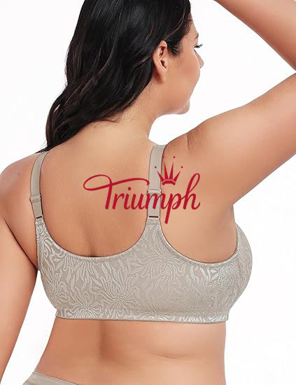 Triumph - 3 darab 🔥Női teljes fedőképességű vezeték nélküli komfort melltartó párnázat nélkül