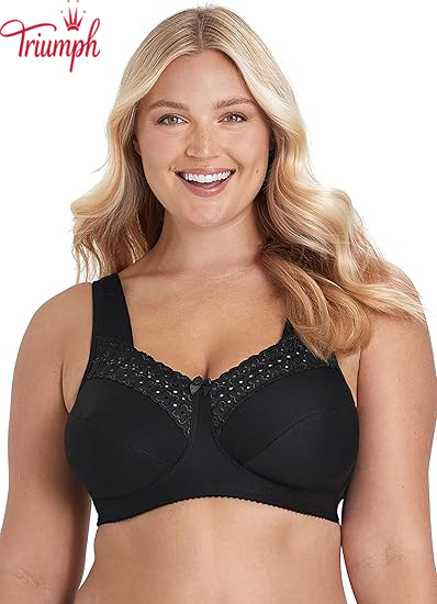 Triumph - (3db) Női vezeték nélküli pamut melltartó