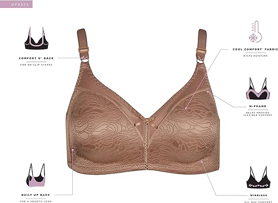 💖Triumph 3 részes szett, új, vezeték nélküli támasztó csipke melltartó
