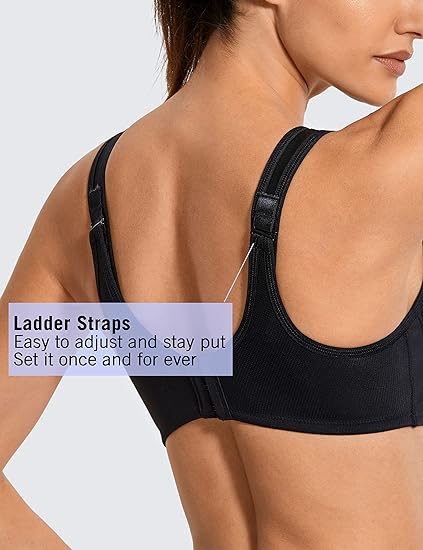 Triumph - 3 darab 🔥Nagy szilárdságú, plusz méretű sportmelltartó állítható pántokkal