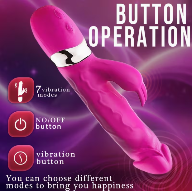 Újratölthető G-pont vibrátor nőknek – szexuális játék 10 rezgési móddal és lítium-ion akkumulátorral.
