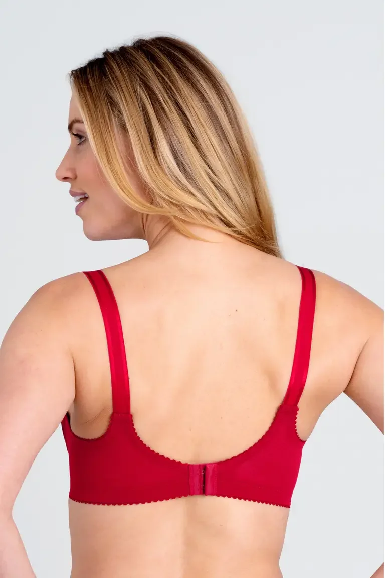 Triumph - (3 db) Rózsa textúrájú női Drop Cutout melltartó