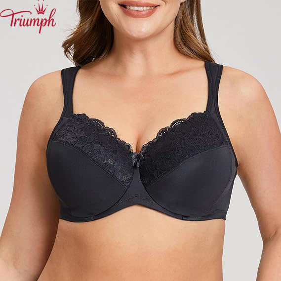 Triumph - 3 db 🔥női csipke molett melltartó