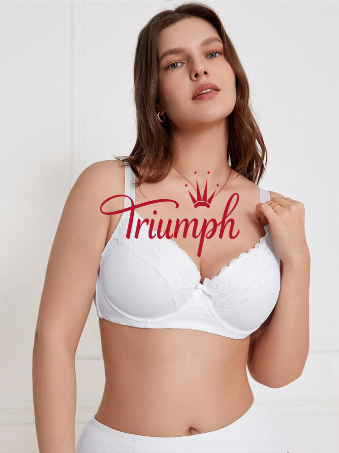 Triumph - (3 db) molett csipke melltartó