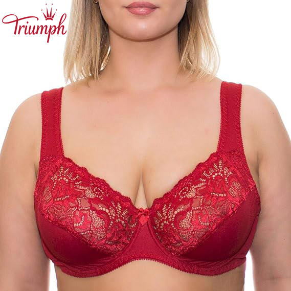 Triumph - 3 darab 🔥széles pántos teljes fedő melltartó
