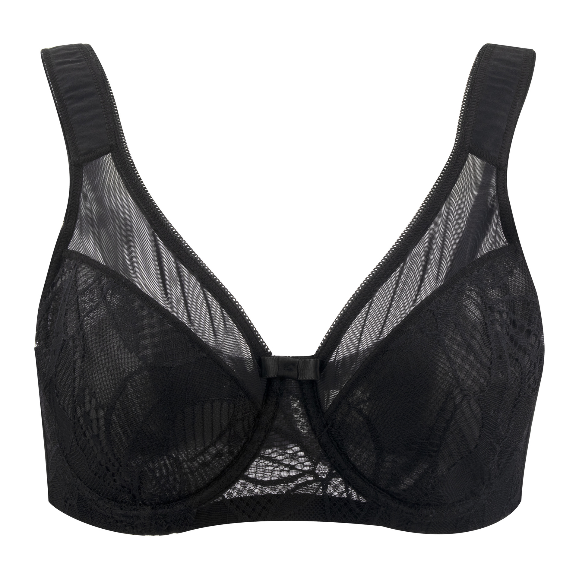 👙Triumph Biustonosz plus size Regulowany, ultracienki biustonosz z koronki