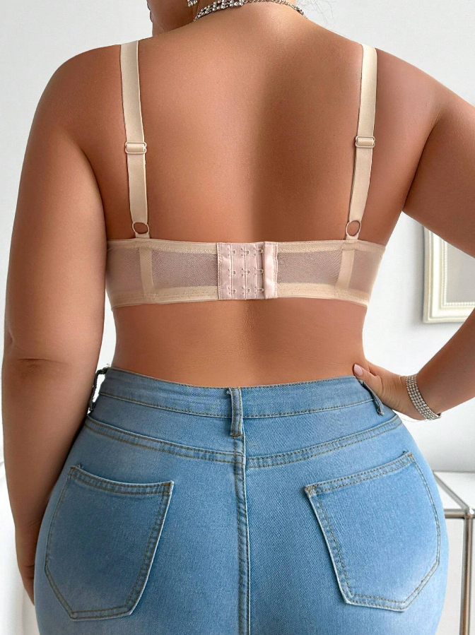 Triumph - (3 db) Molett női egyszínű csipke melltartó