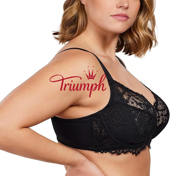 Triumph - 3 darab 🔥Női teljes kupa csipke melltartó