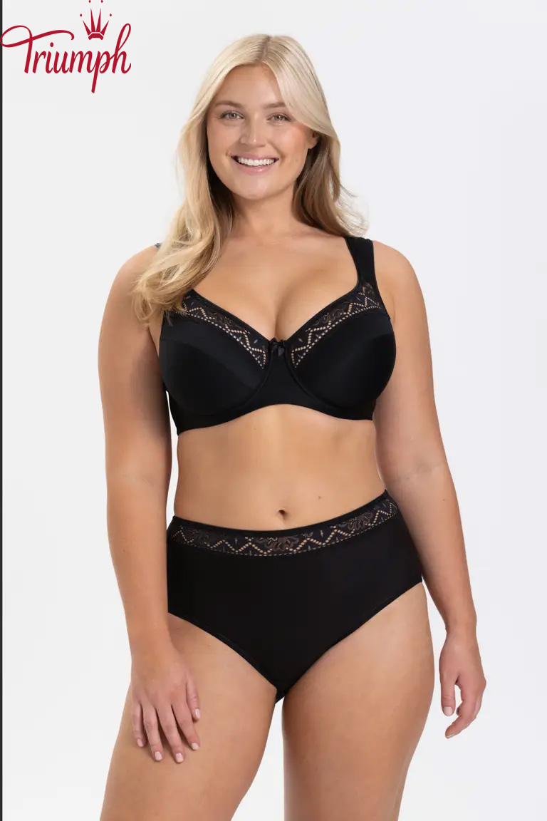 Triumph - (3db) Nincs drót melltartó Párnázat nélküli poharak lapos varrással