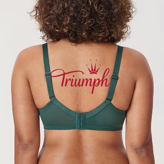 Triumph - 3 darab 🔥Női csipke melltartó nagy méretű szexi béleletlen melltartó