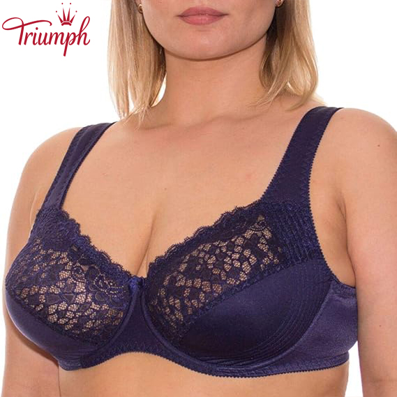 Triumph - 3 darab 🔥széles pántos teljes fedő melltartó