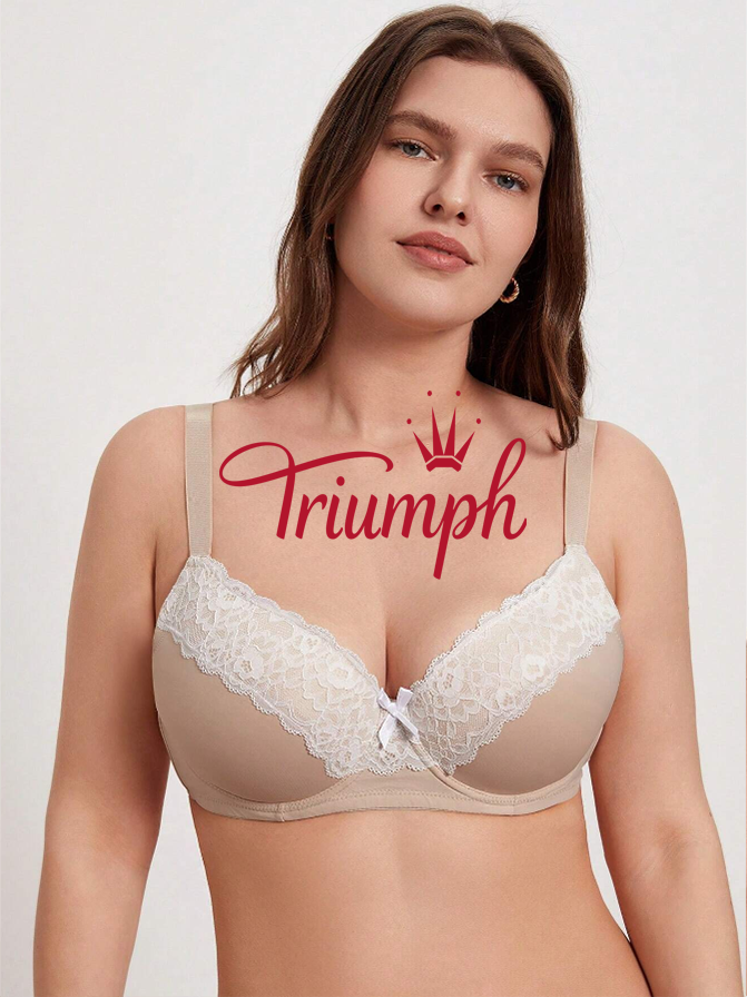 Triumph - (3 db) molett csipke melltartó