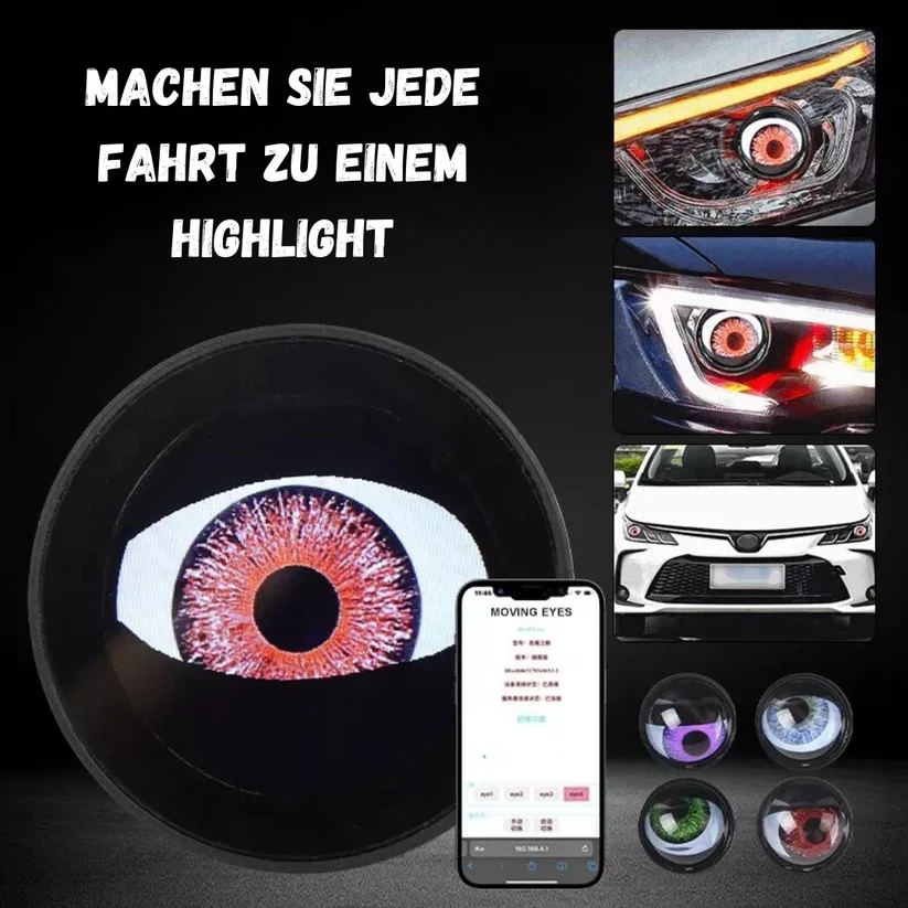 🚗👁️ LED-es szemmelverős fényszórók - 50% kedvezmény!