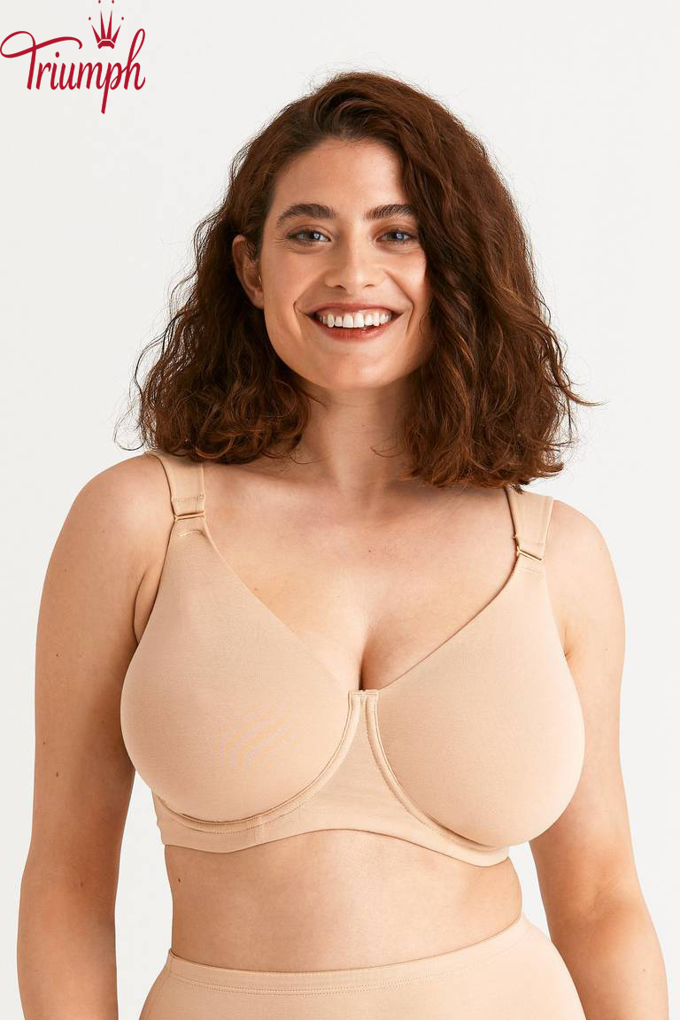 Triumph - (4 db.) Pamut merevítős melltartó