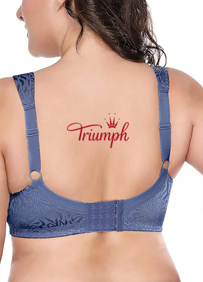 Triumph - 3 darab 🔥Női teljes fedésű plus méretű kényelmes zsugor melltartó, vezetékek nélkül, párnázás nélkül