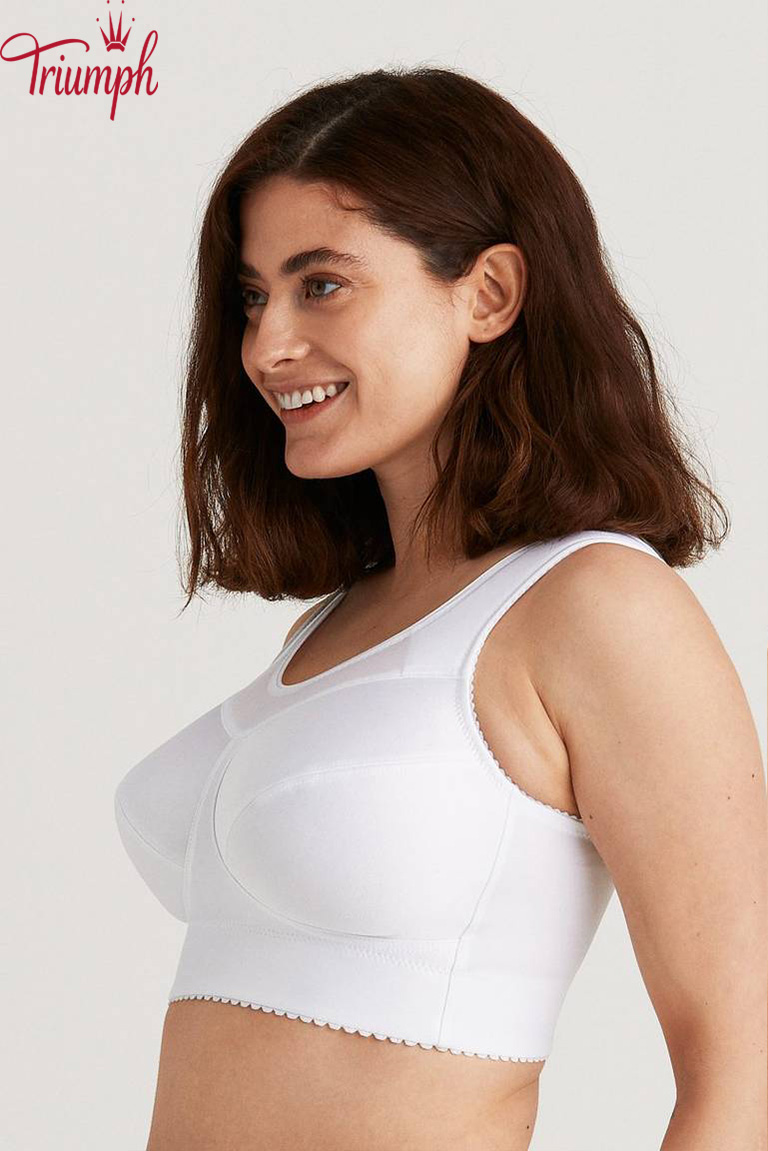 Triumph - Pamut merevítő nélküli sportmelltartó (3 darabos)