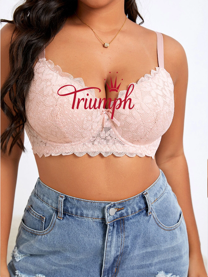 Triumph - (3 db) molett csipke melltartó