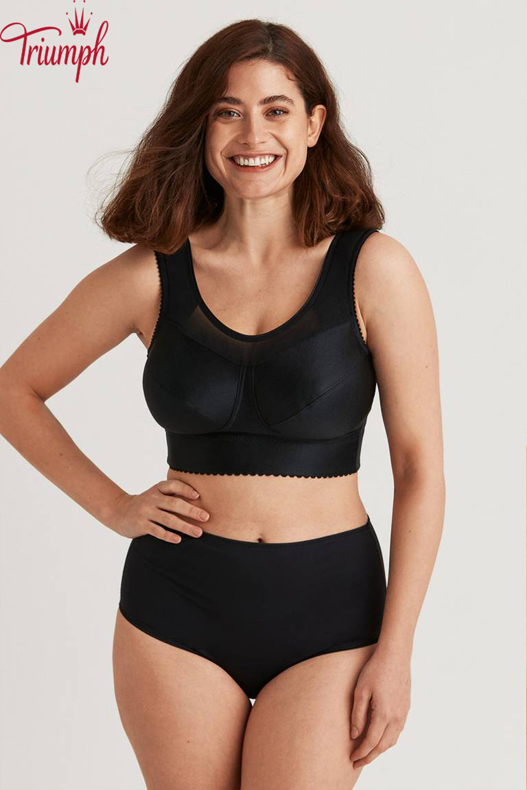 Triumph - Pamut merevítő nélküli sportmelltartó (3 darabos)