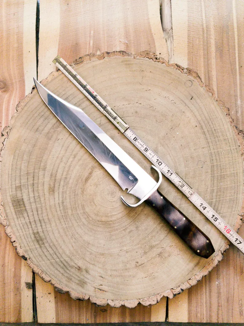 Bowie kés "Duelist" kültéri használatra, 1085 acélból