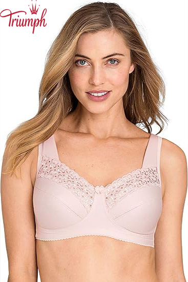Triumph - (3db) Női vezeték nélküli pamut melltartó