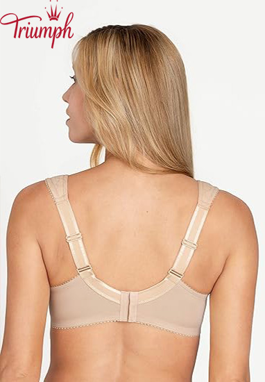 Triumph - (3 db)  Jacquard csipke aládrótozott oldaltámasztó melltartó