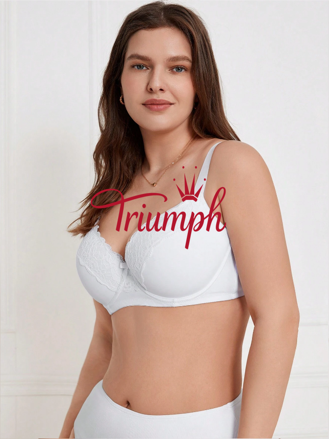 Triumph - (3 db) molett csipke melltartó