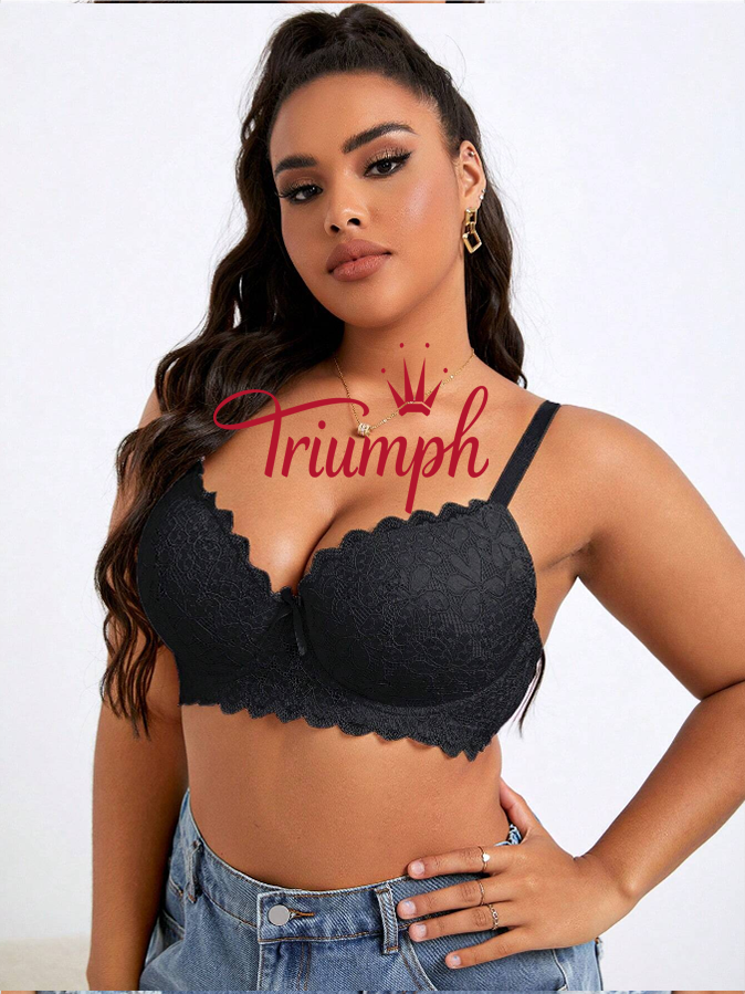 Triumph - (3 db) molett csipke melltartó