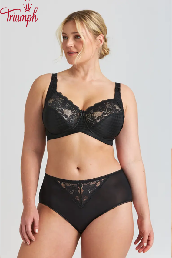 Triumph - (3 db) Drótozott csipke melltartó