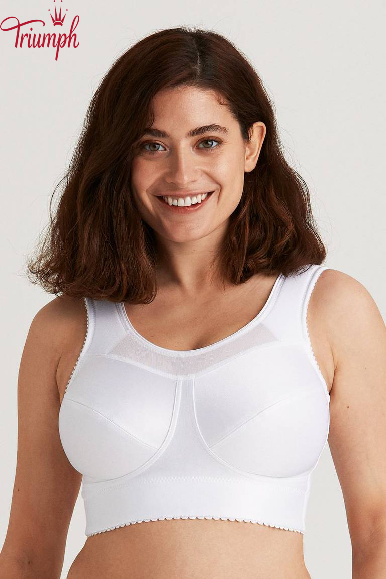 Triumph - Pamut merevítő nélküli sportmelltartó (3 darabos)