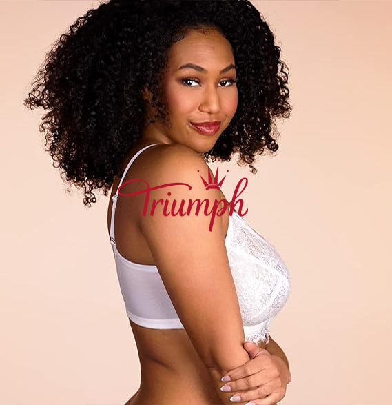 Triumph - 3 darab 🔥Női teljes kupa csipke melltartó
