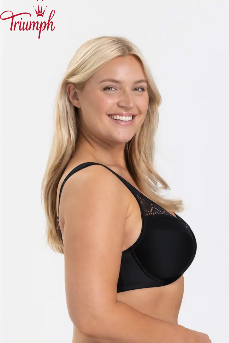 Triumph - (3db) Nincs drót melltartó Párnázat nélküli poharak lapos varrással