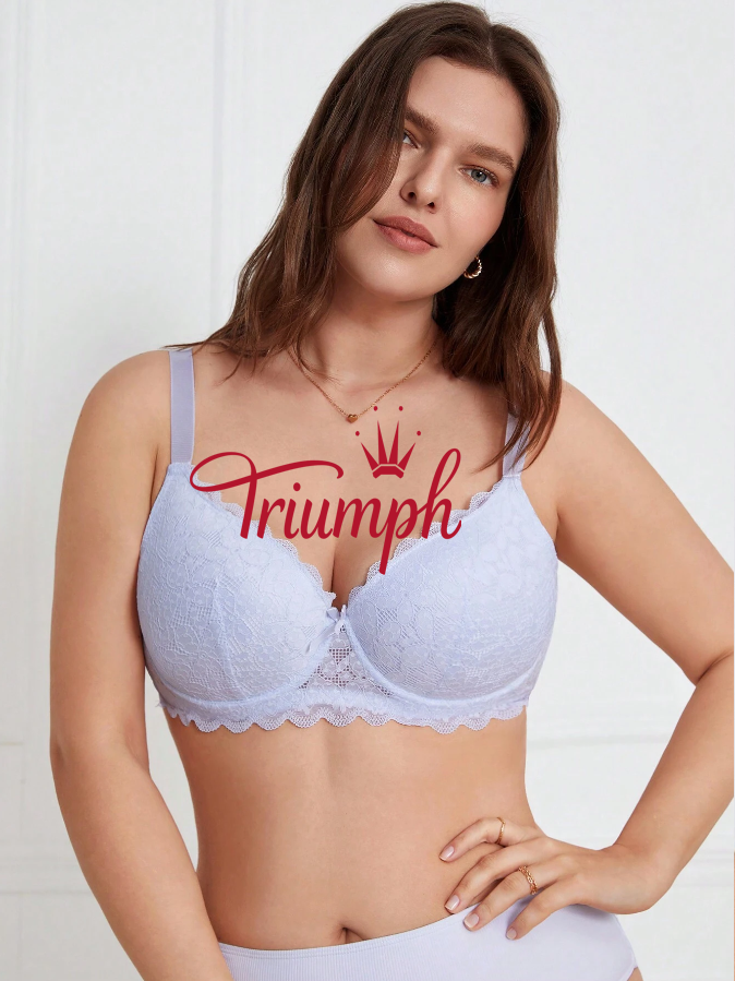 Triumph - (3 db) molett csipke melltartó