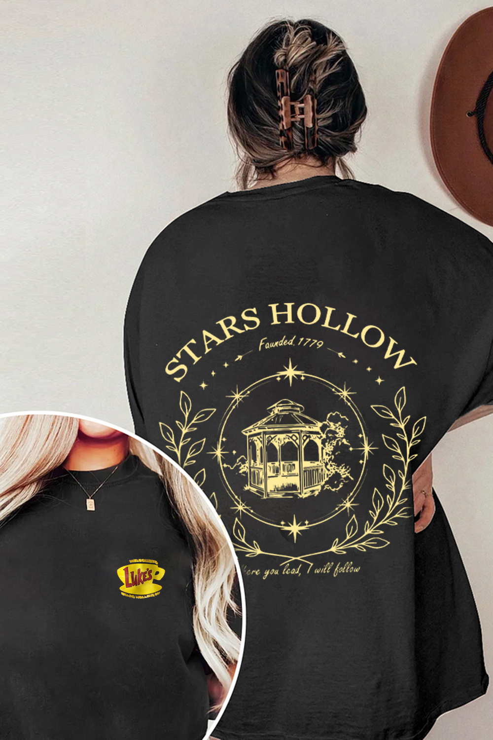 Stars Hollow Where You Lead I Will Follow Tee For Women