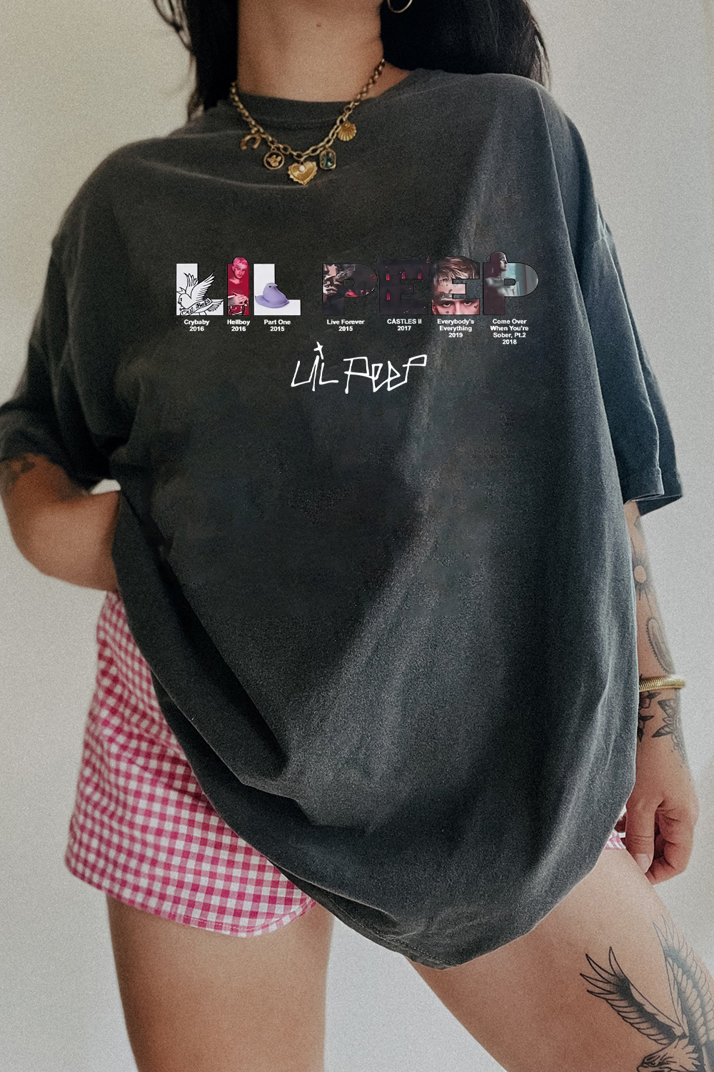 lilpeep fan t-shirt