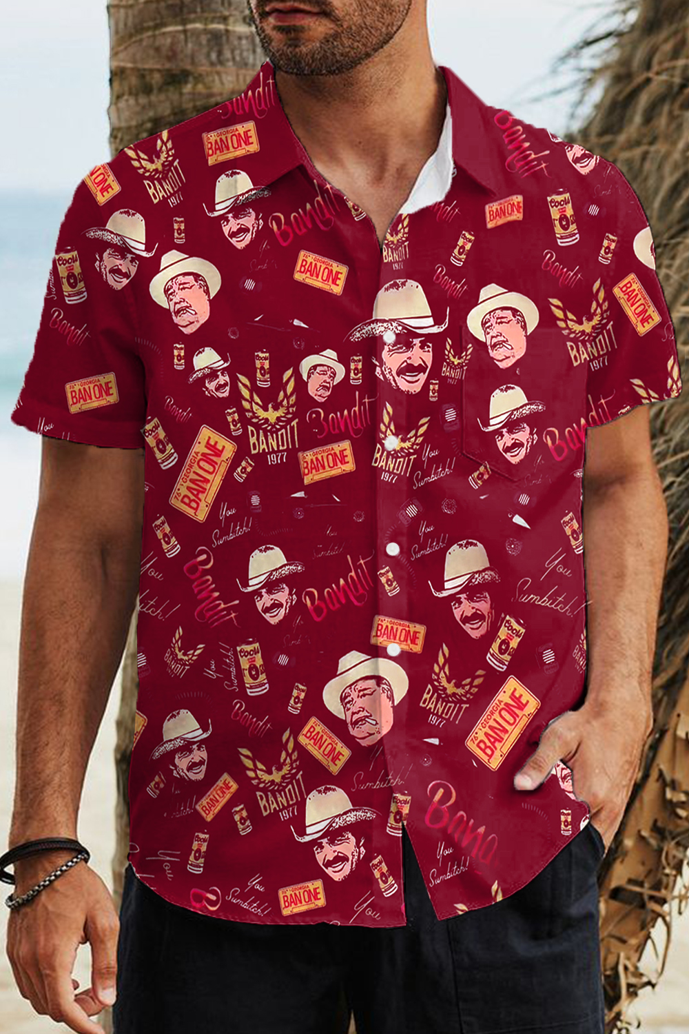 ‘troublemaker on vacation’shirt