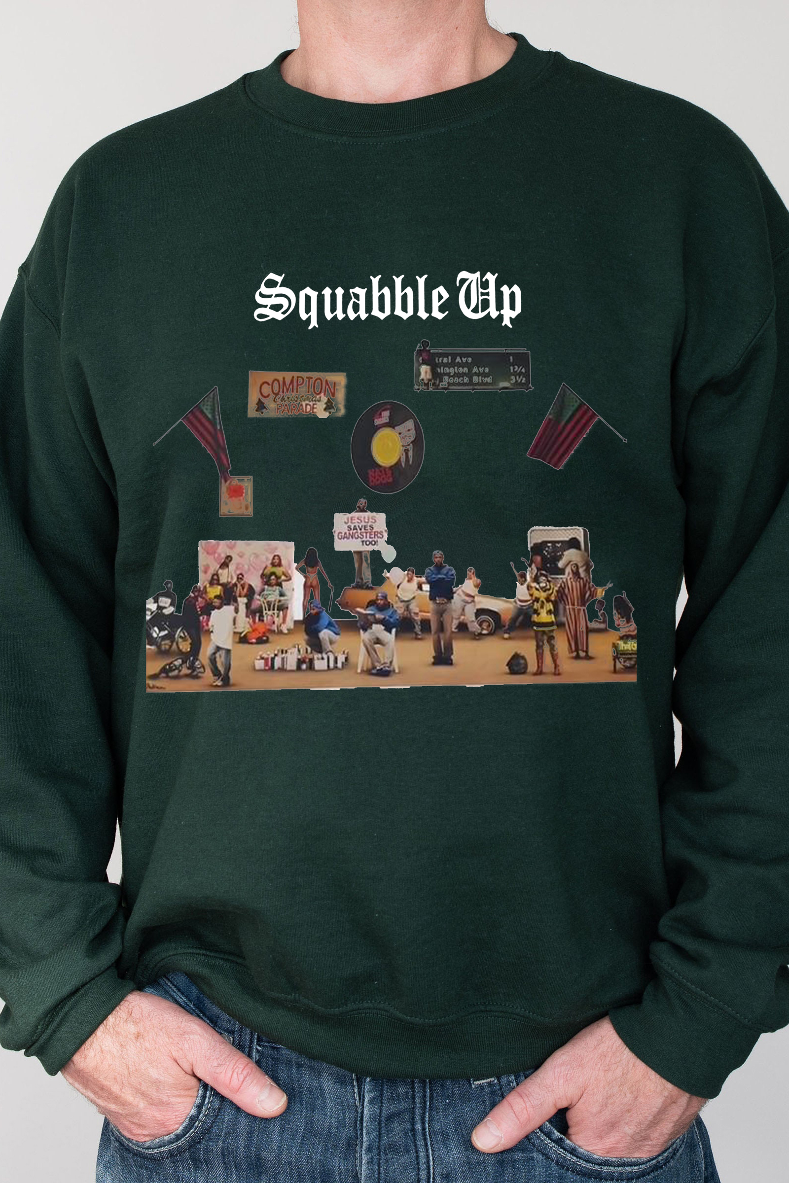 Kendrick casual round Sweatshirt For Men